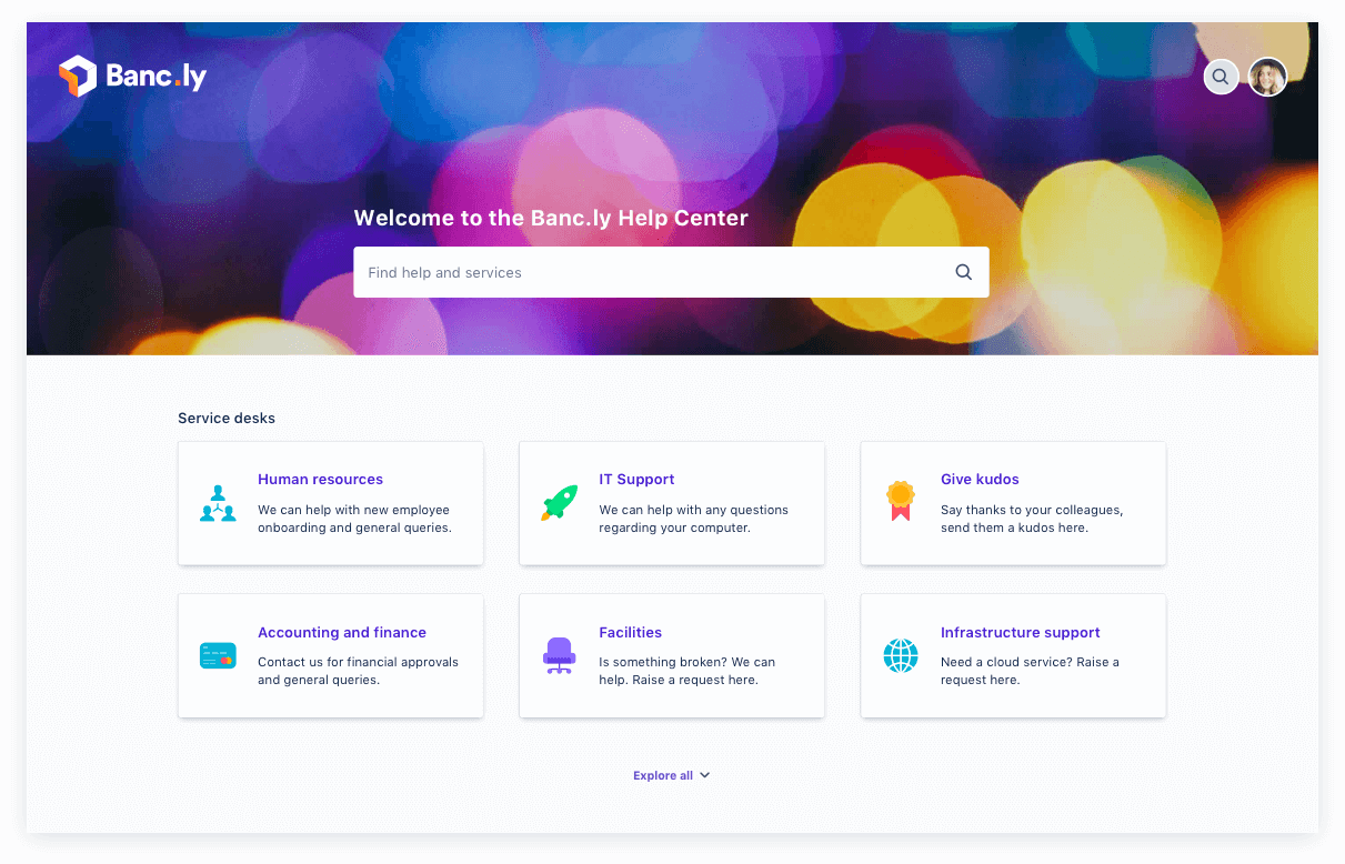 Interface Jira Service Management